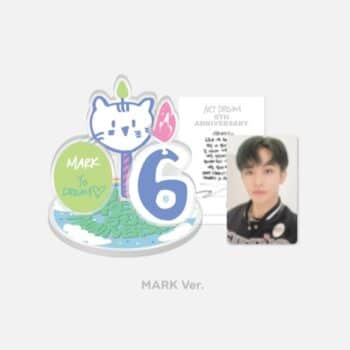 6th anniversary acrylic stand & voice card set