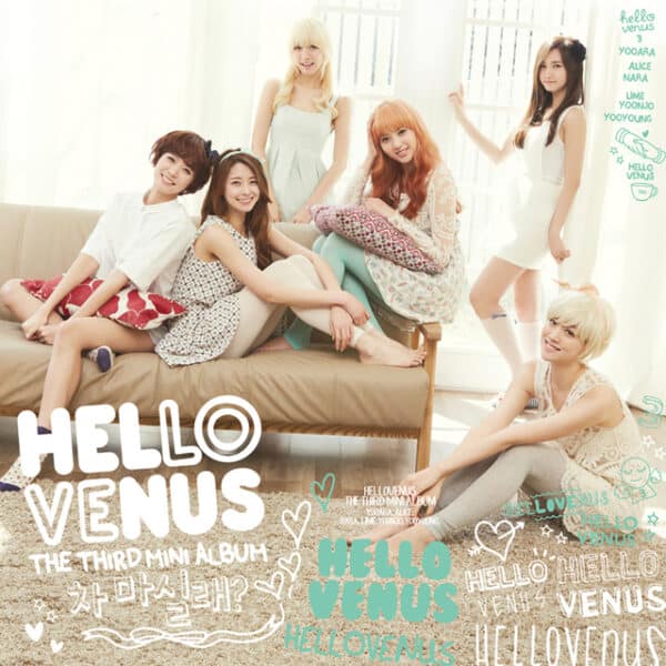 hello venus would you stay for tea album kpop girlgroup girl group 2013
